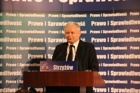 Spotkanie Prezesa PiS Jarosława Kaczyńskiego z mieszkańcami Strzyżowa – 21.07. 2013 r.