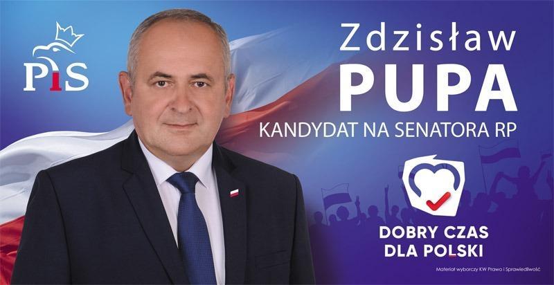 Zdzisław Pupa – kandydat na Senatora RP