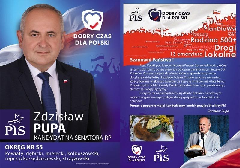 Zdzisław Pupa – kandydat na Senatora RP