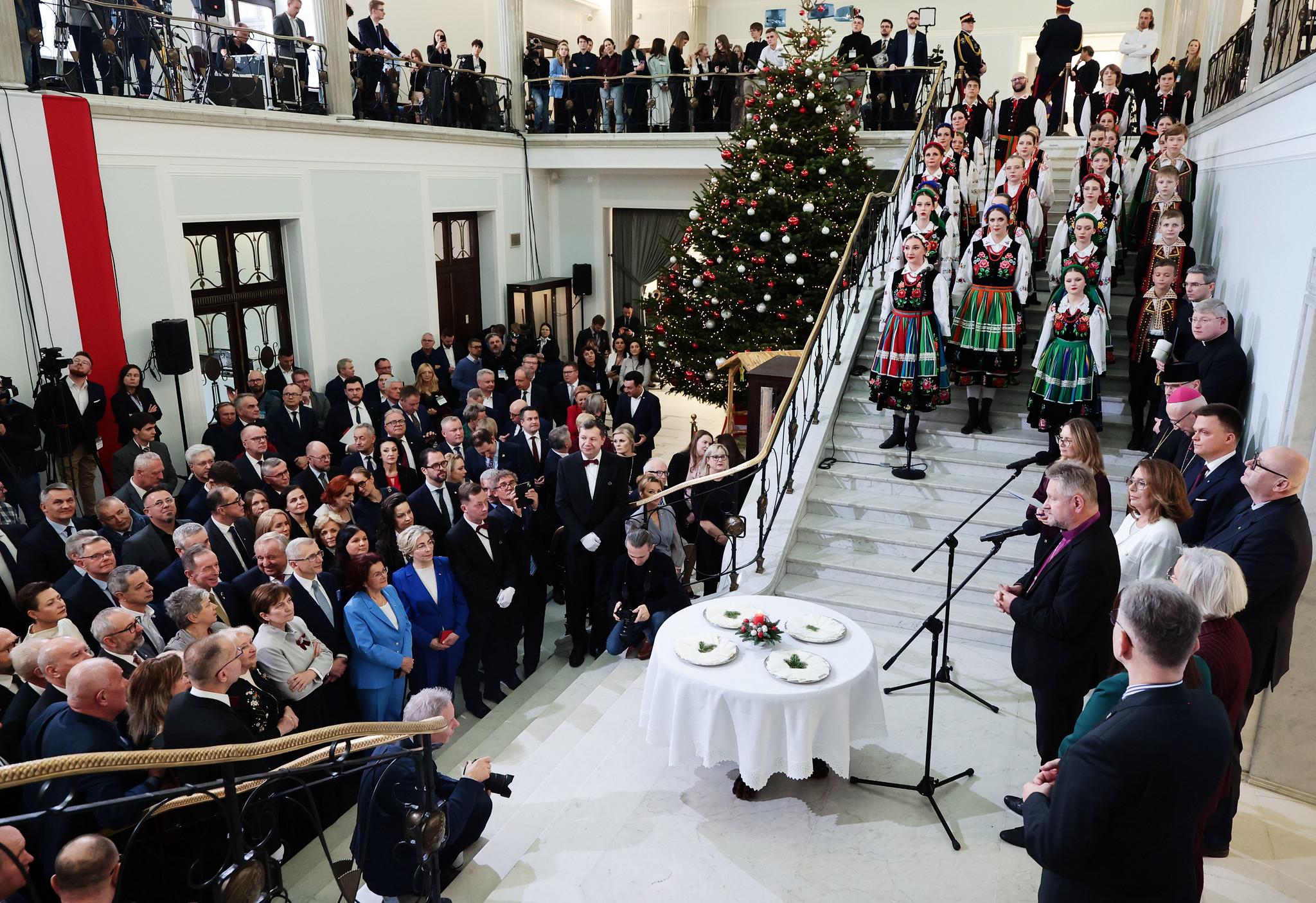 Spotkanie opłatkowe parlamentarzystów, 19.12.2024