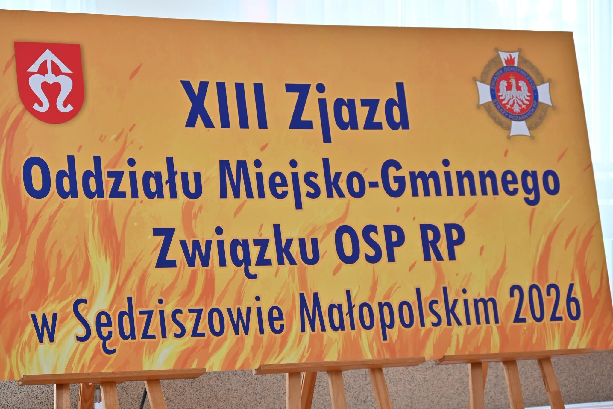 XIII Zjazd Oddziału Miejsko-Gminnego Związku OSP RP w Górze Ropczyckiej, 18.04.2026